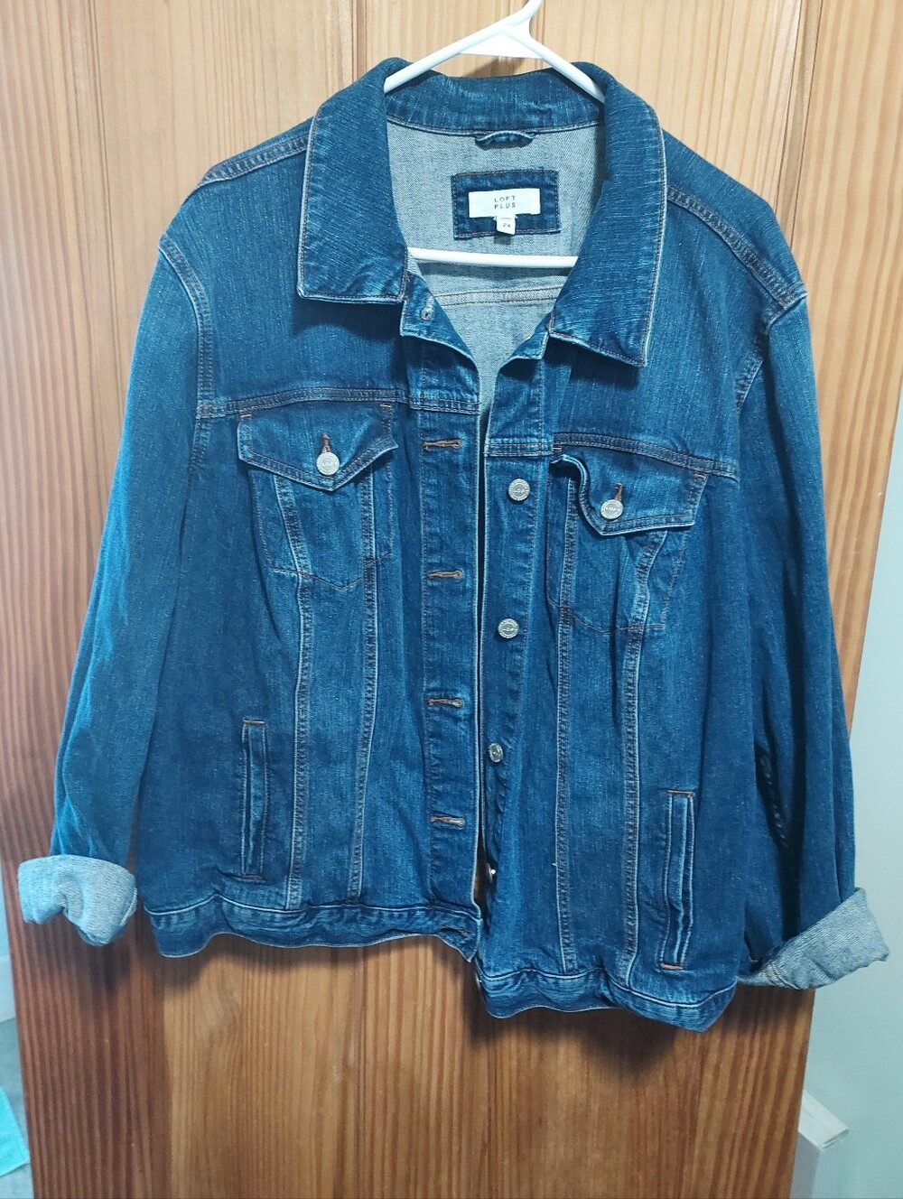 LOFT Dark Blue Denim Jacket